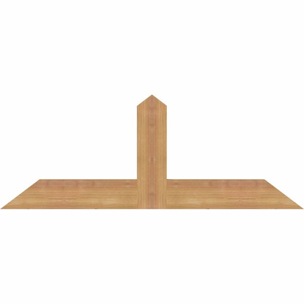 Ekena Millwork Portland Smooth Timber Gable Bracket, Western Red Cedar, 36"W x 13"H x 1 1/2"D x 3 1/2"F, 9/12 Pitch GBW036X13X0204POR00SWR - main